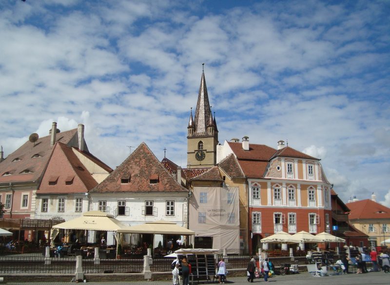 The town of Sibiu in the seventeenth century (also known as